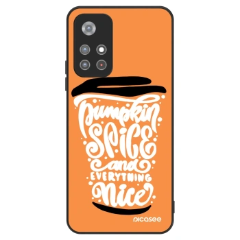 Szilikon tok erre a típusra Xiaomi Redmi Note 11S 5G - Pumpkin coffee