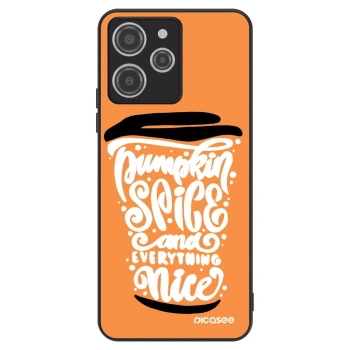 Szilikon tok erre a típusra Xiaomi Redmi 12 4G - Pumpkin coffee