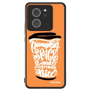 Szilikon tok erre a típusra Xiaomi 13T - Pumpkin coffee