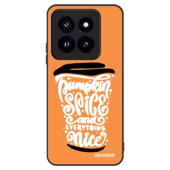 Szilikon tok erre a típusra Xiaomi 14 Pro - Pumpkin coffee