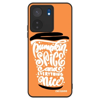 Szilikon tok erre a típusra Xiaomi Redmi 13C 4G - Pumpkin coffee