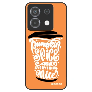 Szilikon tok erre a típusra Xiaomi Poco X6 - Pumpkin coffee