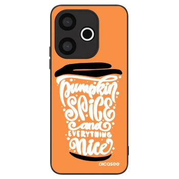 Szilikon tok erre a típusra Xiaomi Redmi 13 4G - Pumpkin coffee