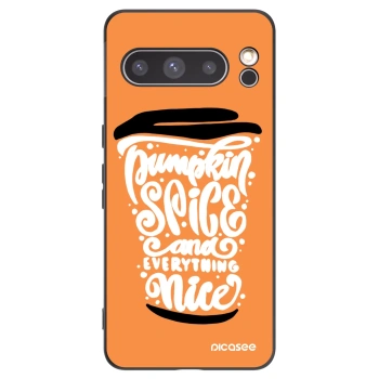 Picasee fekete szilikon tok az alábbi mobiltelefonokra Google Pixel 8 Pro - Pumpkin coffee