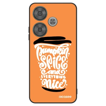 Szilikon tok erre a típusra Xiaomi Poco F6 - Pumpkin coffee