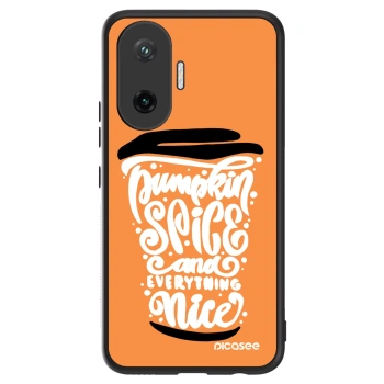 Szilikon tok erre a típusra Xiaomi Poco F7 Pro 5G - Pumpkin coffee