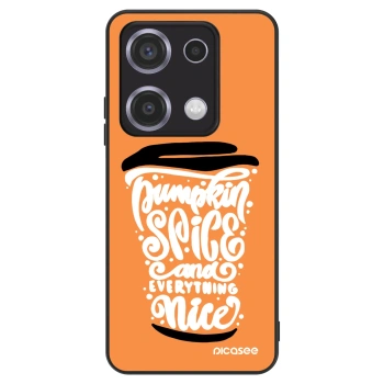 Szilikon tok erre a típusra Xiaomi Redmi Note 14S - Pumpkin coffee