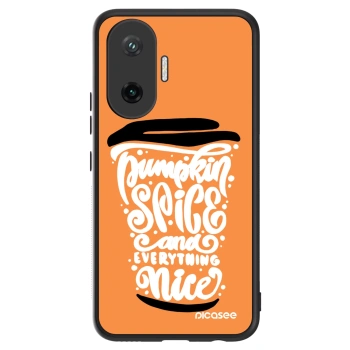 Szilikon tok erre a típusra Xiaomi Poco F7 5G - Pumpkin coffee