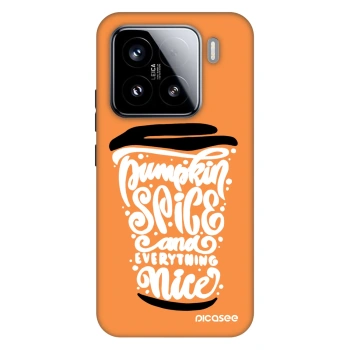 Szilikon tok erre a típusra Xiaomi 15 - Pumpkin coffee