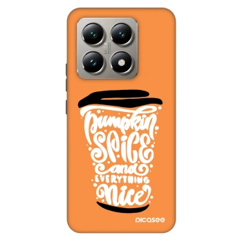 Szilikon tok erre a típusra Xiaomi 14T - Pumpkin coffee