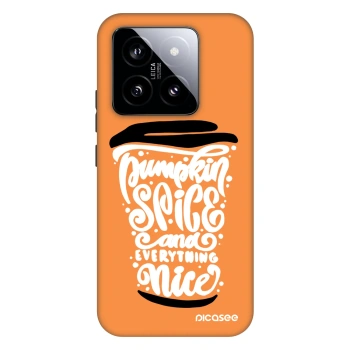 Szilikon tok erre a típusra Xiaomi 14 - Pumpkin coffee