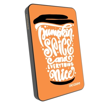 Powerbank MagSafe 5 000 mAh Szürke - Pumpkin coffee