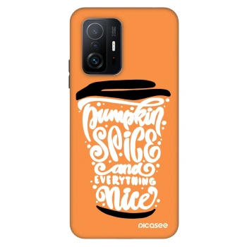 Szilikon tok erre a típusra Xiaomi 11T - Pumpkin coffee