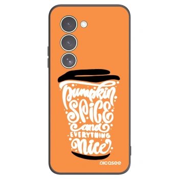 Picasee fekete szilikon tok az alábbi mobiltelefonokra Xiaomi Redmi 15 5G - Pumpkin coffee