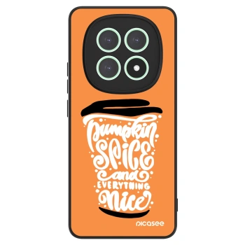 Szilikon tok erre a típusra Xiaomi Redmi Note 15 4G - Pumpkin coffee