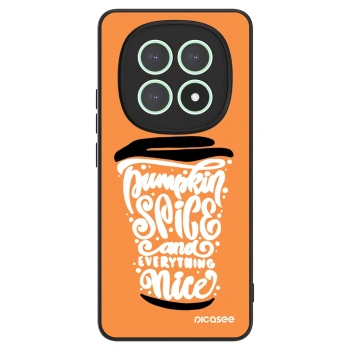 Szilikon tok erre a típusra Xiaomi Redmi Note 15 5G - Pumpkin coffee