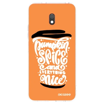 Tok az alábbi mobiltelefonokra Xiaomi Redmi 8A - Pumpkin coffee