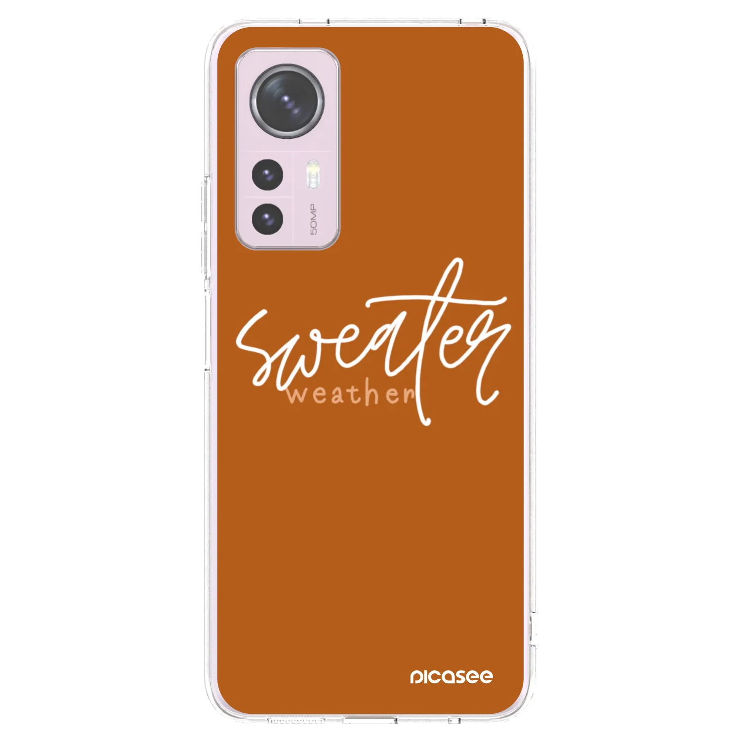 Picasee átlátszó szilikon tok az alábbi mobiltelefonokra Xiaomi 12 - Sweater weather