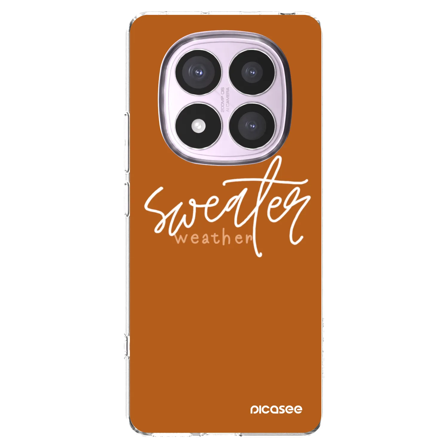 Picasee átlátszó szilikon tok az alábbi mobiltelefonokra Xiaomi Redmi Note 14 Pro 5G - Sweater weather