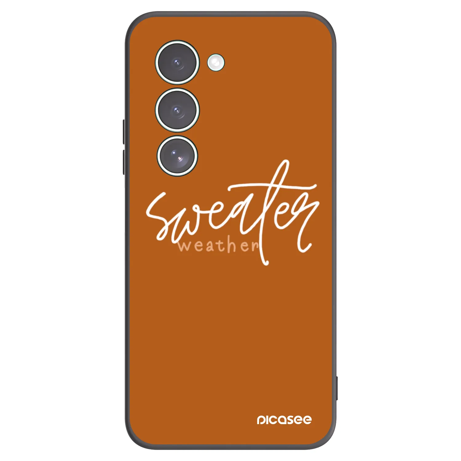 Picasee fekete szilikon tok az alábbi mobiltelefonokra Xiaomi Redmi 15 5G - Sweater weather