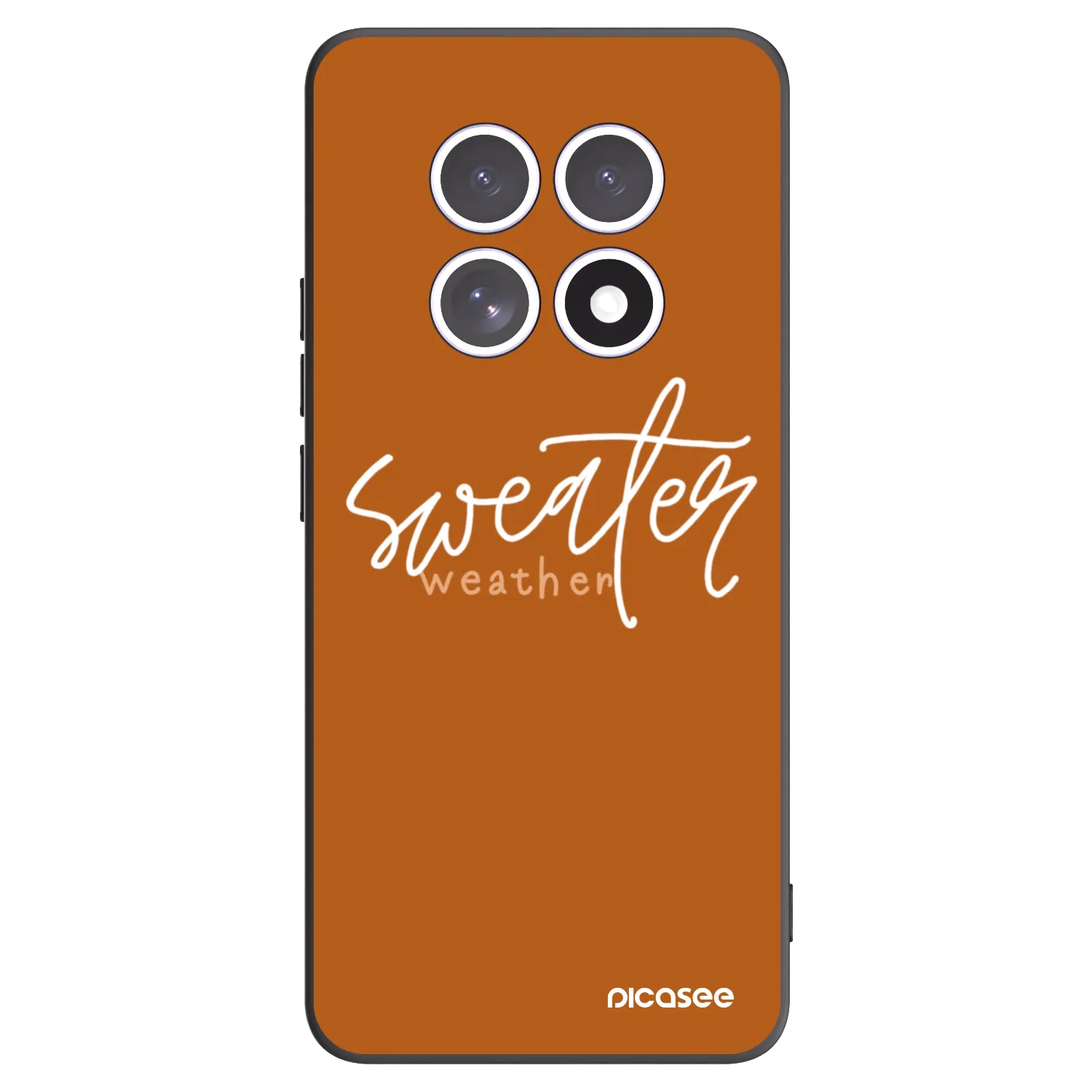 Picasee fekete szilikon tok az alábbi mobiltelefonokra Xiaomi Redmi Note 15 5G - Sweater weather