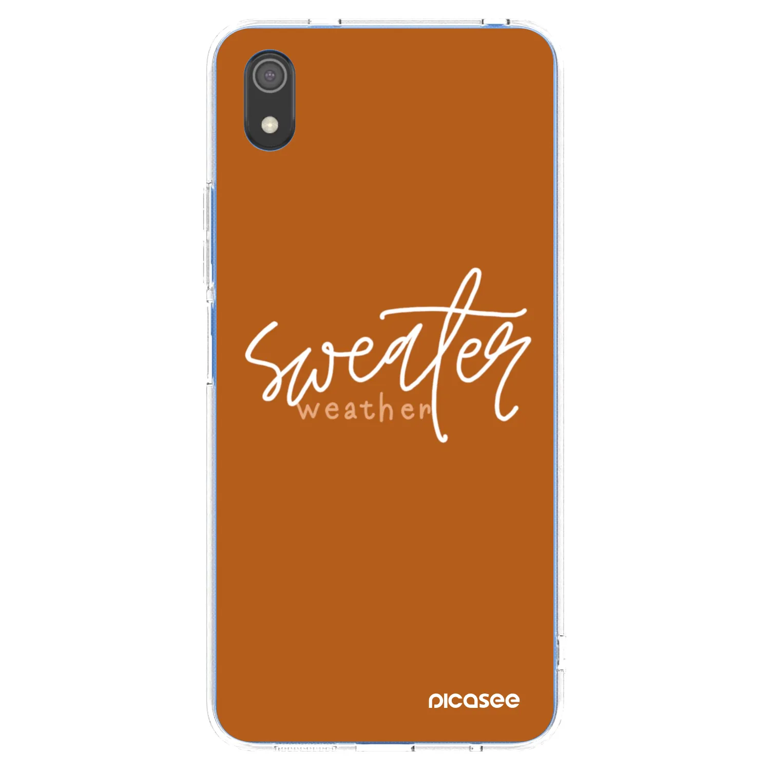 Picasee átlátszó szilikon tok az alábbi mobiltelefonokra Xiaomi Redmi 7A - Sweater weather