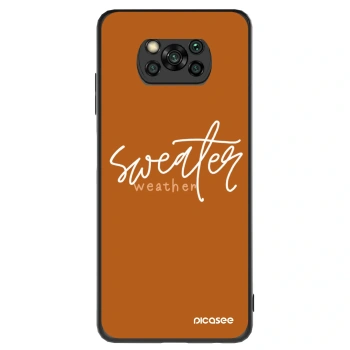 Szilikon tok erre a típusra Xiaomi Poco X3 - Sweater weather