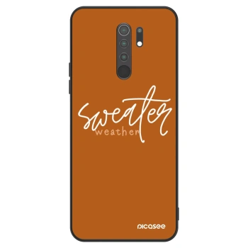 Szilikon tok erre a típusra Xiaomi Redmi 9 - Sweater weather