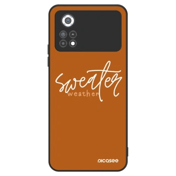 Szilikon tok erre a típusra Xiaomi Poco X4 Pro 5G - Sweater weather