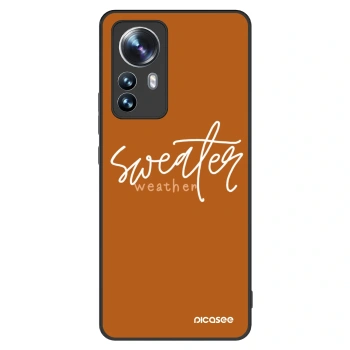 Szilikon tok erre a típusra Xiaomi 12 Pro - Sweater weather