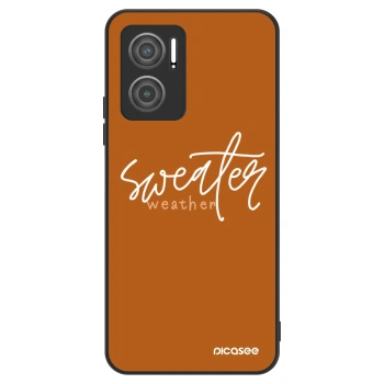 Szilikon tok erre a típusra Xiaomi Redmi 10 5G - Sweater weather