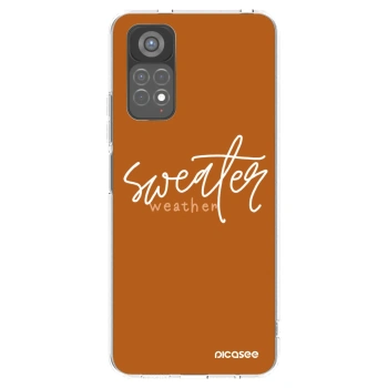 Picasee átlátszó szilikon tok az alábbi mobiltelefonokra Xiaomi Redmi Note 11S 5G - Sweater weather