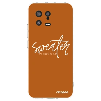 Picasee átlátszó szilikon tok az alábbi mobiltelefonokra Xiaomi 13 - Sweater weather