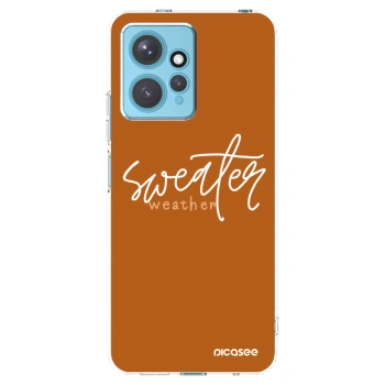 Picasee átlátszó szilikon tok az alábbi mobiltelefonokra Xiaomi Redmi Note 12 4G - Sweater weather
