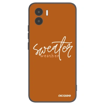 Picasee fekete szilikon tok az alábbi mobiltelefonokra Xiaomi Redmi A2 - Sweater weather