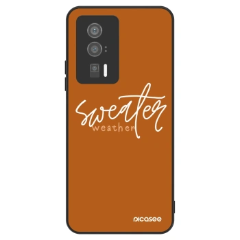 Szilikon tok erre a típusra Xiaomi Poco F5 Pro 5G - Sweater weather