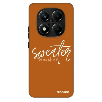 Szilikon tok erre a típusra Xiaomi Redmi Note 14 Pro+ 5G - Sweater weather
