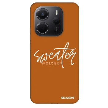 Szilikon tok erre a típusra Xiaomi Redmi Note 14 5G - Sweater weather