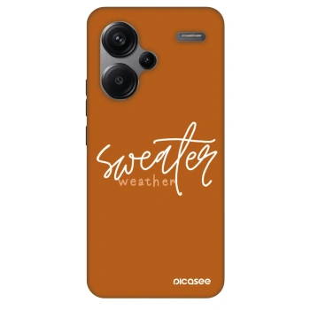 Szilikon tok erre a típusra Xiaomi Redmi Note 13 Pro+ 5G - Sweater weather