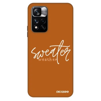Szilikon tok erre a típusra Xiaomi Redmi Note 11 Pro 5G - Sweater weather