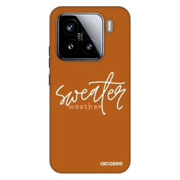 Szilikon tok erre a típusra Xiaomi 15 - Sweater weather