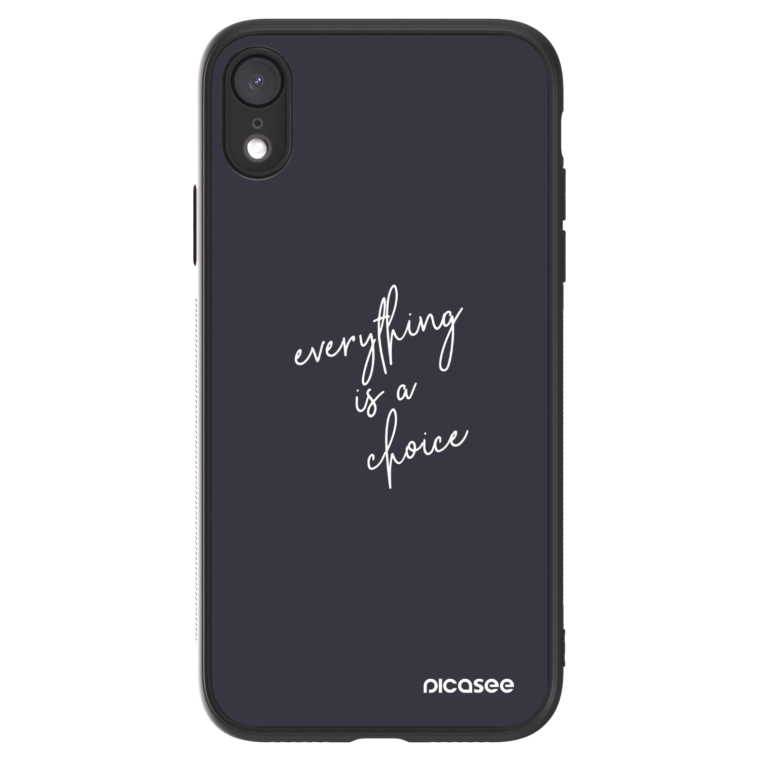 Picasee ULTIMATE CASE Apple iPhone XR - készülékre - Everything is a choice