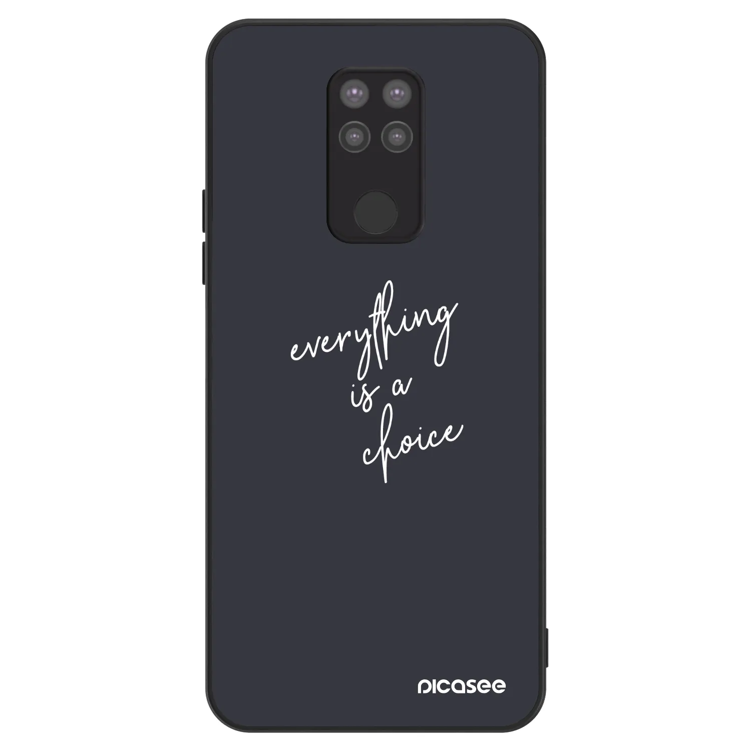 Picasee ULTIMATE CASE Xiaomi Redmi Note 9 - készülékre - Everything is a choice