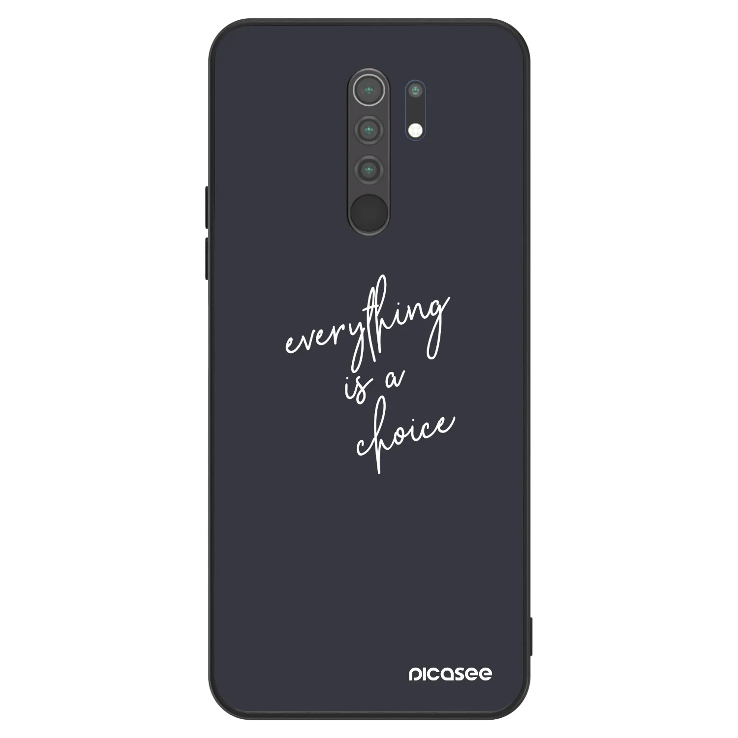 Picasee ULTIMATE CASE Xiaomi Redmi 9 - készülékre - Everything is a choice