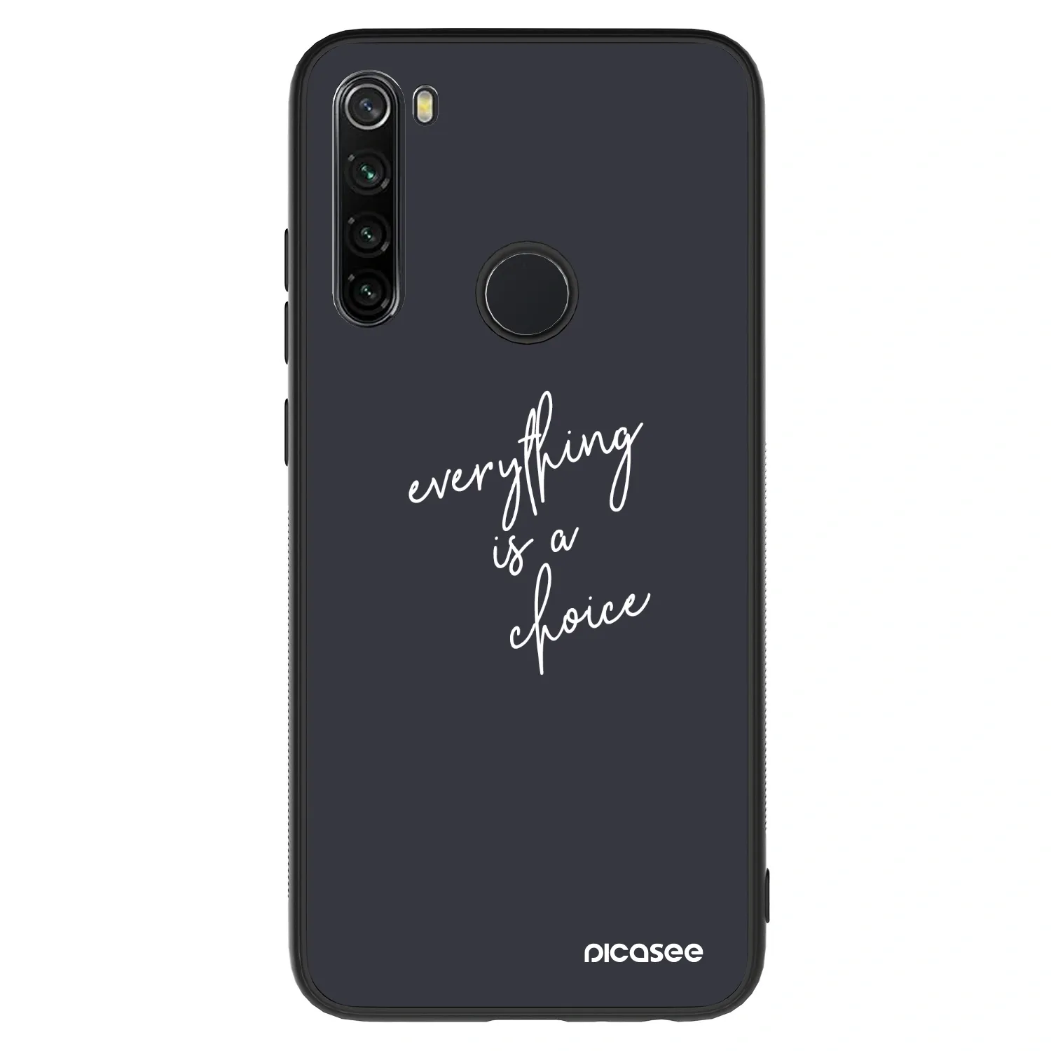 Picasee ULTIMATE CASE Xiaomi Redmi Note 8 - készülékre - Everything is a choice
