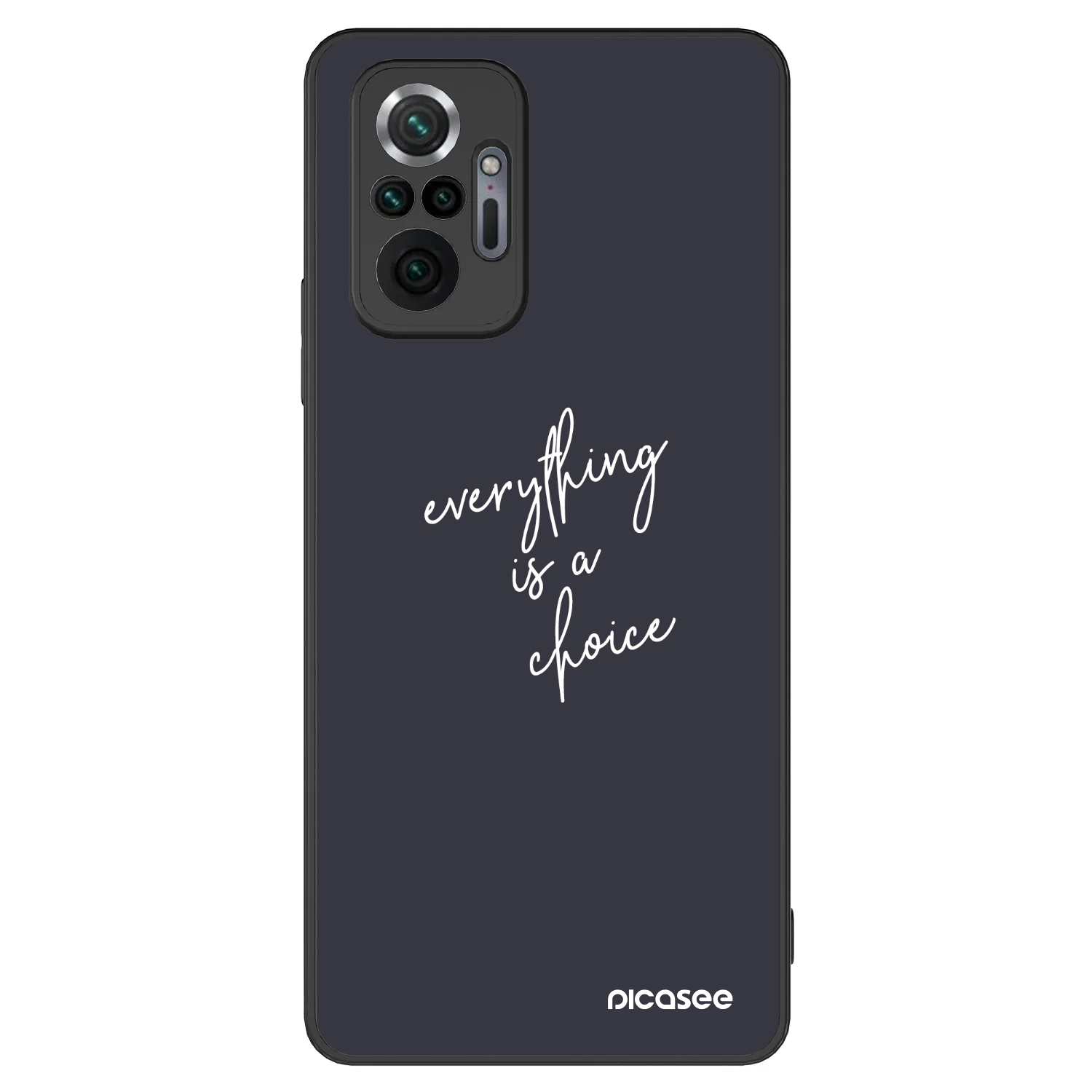 Picasee ULTIMATE CASE Xiaomi Redmi Note 10 Pro - készülékre - Everything is a choice