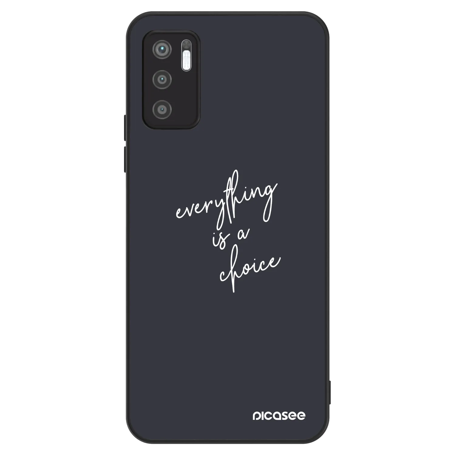Picasee ULTIMATE CASE Xiaomi Redmi Note 10 5G - készülékre - Everything is a choice