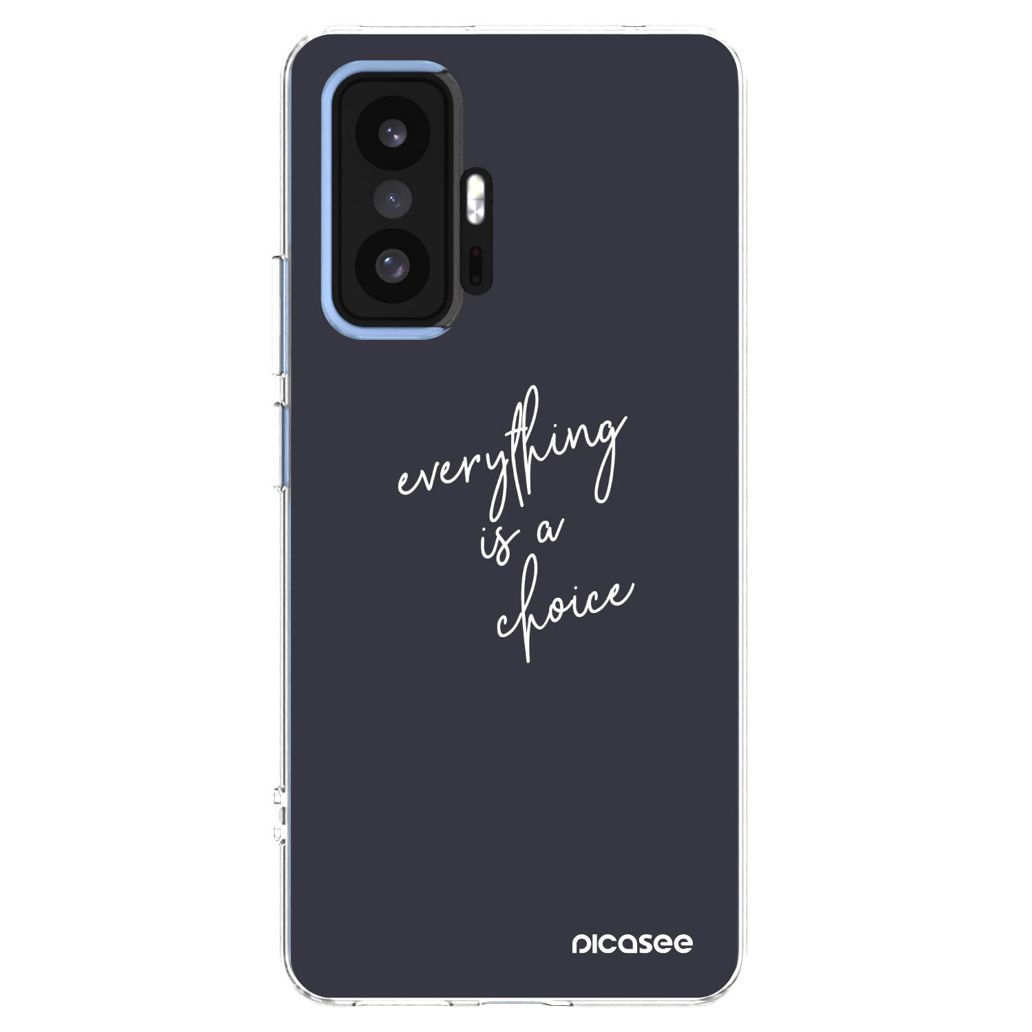 Picasee átlátszó szilikon tok az alábbi mobiltelefonokra Xiaomi 11T Pro - Everything is a choice