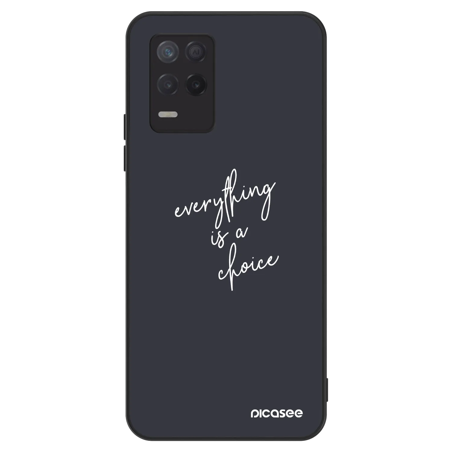 Picasee ULTIMATE CASE Realme 8 5G - készülékre - Everything is a choice