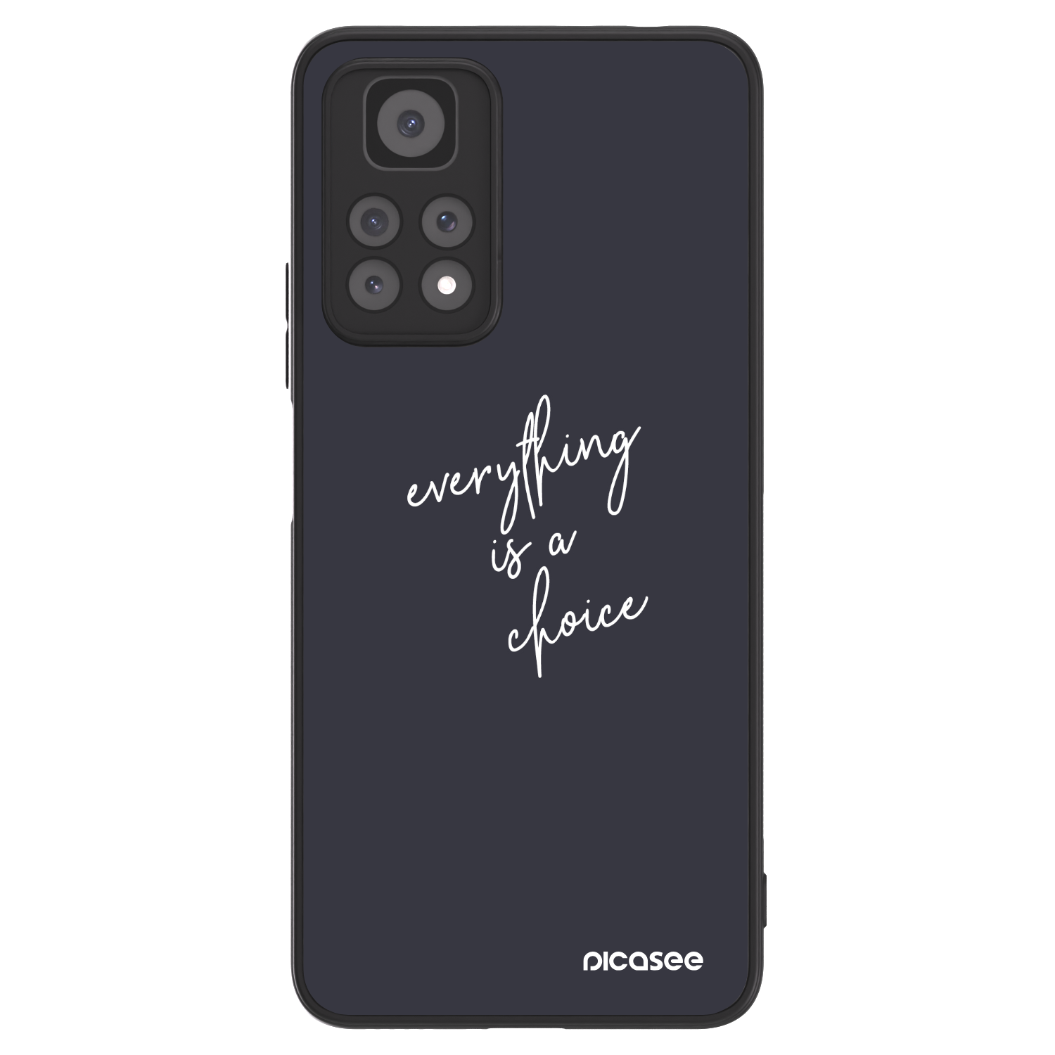 Picasee ULTIMATE CASE Xiaomi Redmi Note 11 Pro 5G - készülékre - Everything is a choice